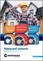 Moravacem - Pakovani cement