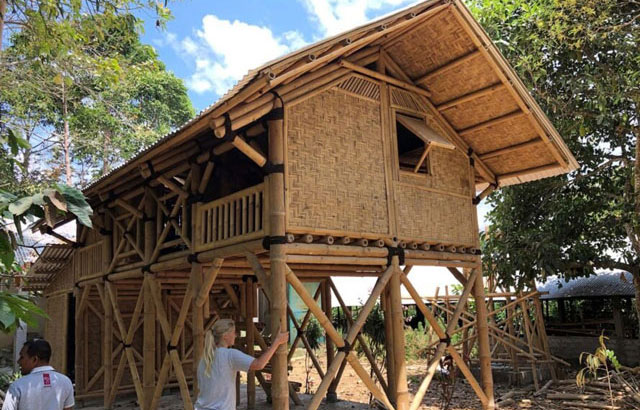 Kuće od bambusa otporne na zemljotres