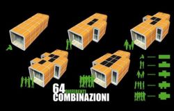 Modularni stambeni koncept sa 64 kombinacije