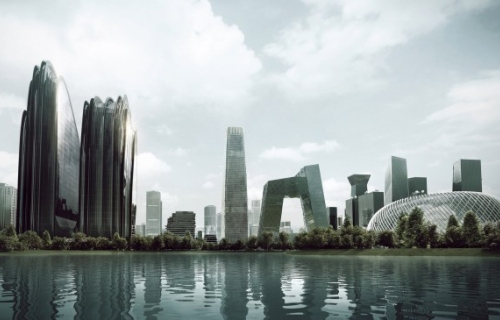 Čaojang Park Plaza uvodi prirodu u uže gradsko jezgro Pekinga