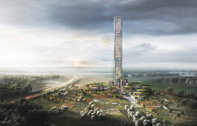 Najviši neboder u zapadnoj Evropi planiran za mali danski grad