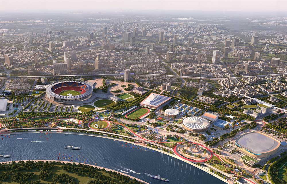 Indija gradi sportski distrikt za 2030: Održiva arhitektura i nasleđe za buduće generacije