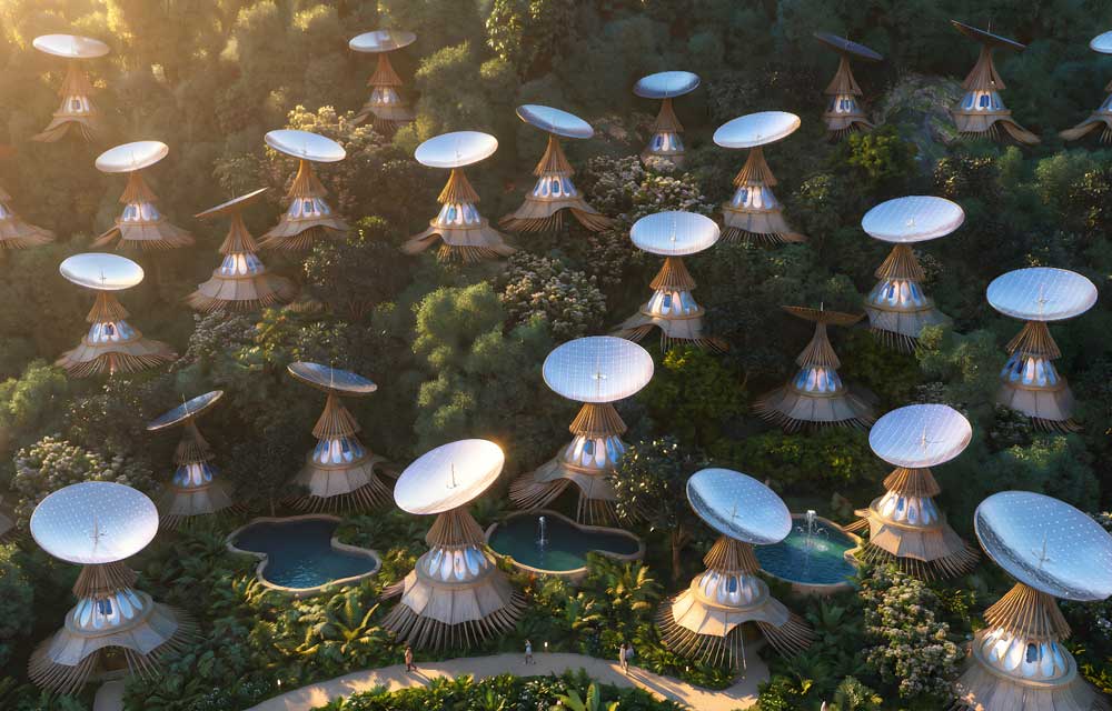 Solarna kruna za održivi život: Inovativni koncept za klimatski ugrožene regije