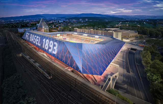Stadion Jakob Park dobija fotonaponsku fasadu za prenos utakmica