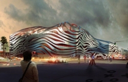 Nova dinamična fasada muzeja automobila u Los Anđelesu