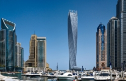 Najviša „uvrnuta“ zgrada na svetu u Dubaiu