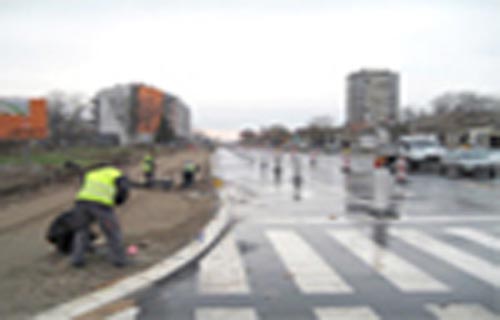 Beograd: Nova kolovozna traka u Vojvođanskoj ulici