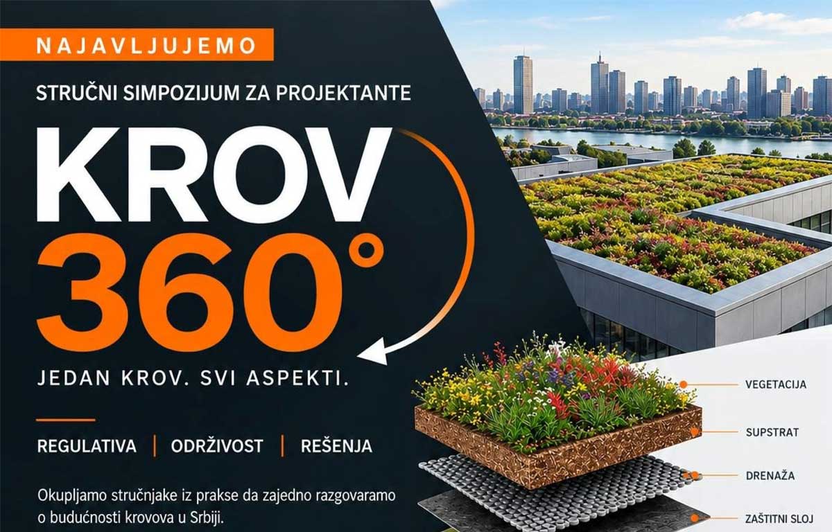 Prvi BAUDER stručni simpozijum u Srbiji: Svi aspekti savremenog projektovanja i izvođenja ravnih krovova