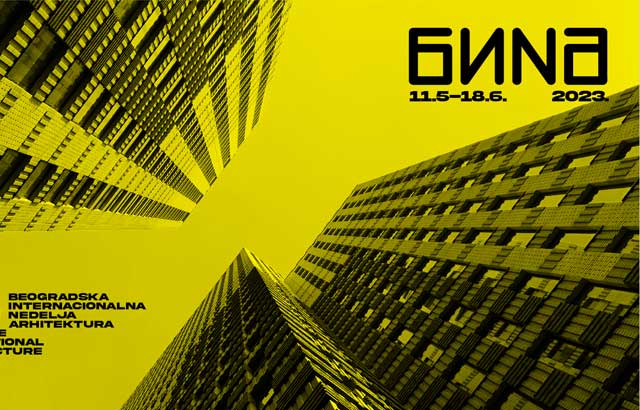 18. Beogradska internacionalna nedelja arhitekture - BINA od 11. maja do 18. juna
