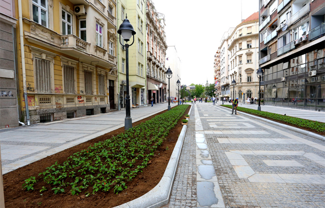 Beograđani dobili još jednu pešačku oazu u centru grada