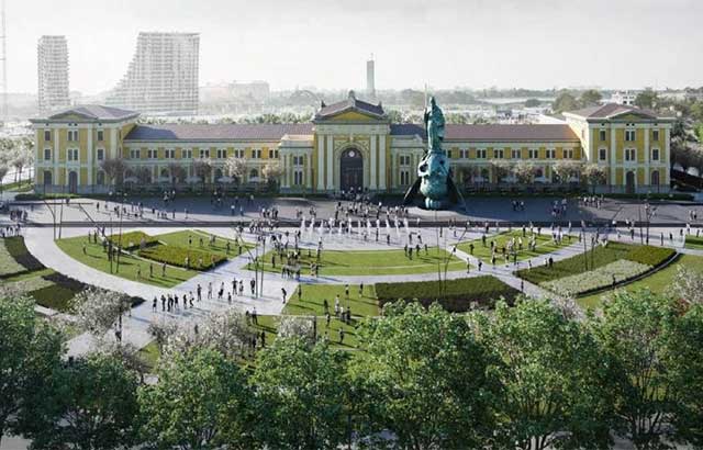 Rekonstrukcije zgrade bivše Glavne železničke stanice od marta 2023. godine