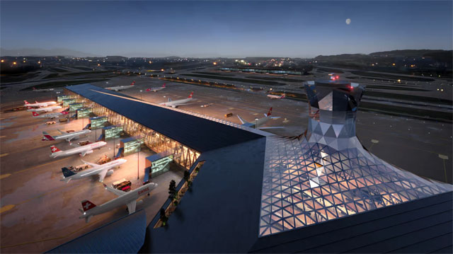 Terminal će imati zastakljeni vrh krova, pa će svetlost služiti kao pomoć pri navigaciji