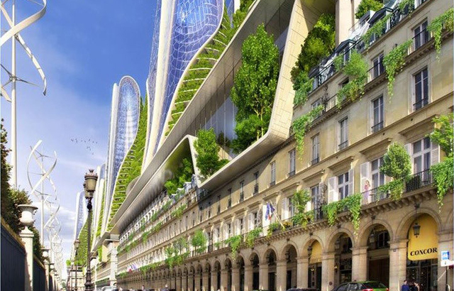 2050 Paris Smart City - Vincent Callebaut Architectures