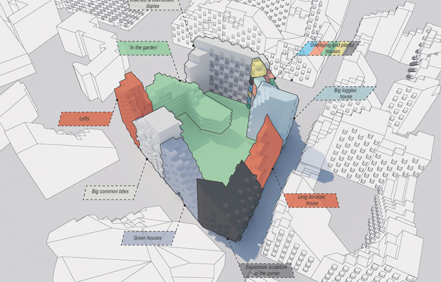 Futuristički stambeni blok u Amsterdamu