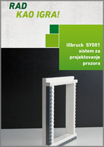 illbruck - SY001 sistem za projektovanje prozora