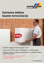 Austrotherm - Prospekt optimalna debljina fasadne termoizolacije