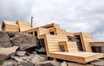 Norveški studenti izgradili savremenu drvenu saunu na moru