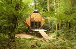 Stambene kapsule za umetnike u šumi Francuske