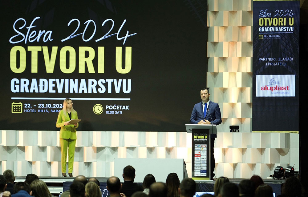 Svečano otvorena konferencija "Sfera 2024: Otvori u građevinarstvu"