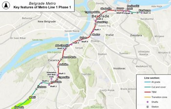 Usvojen Akcioni plan raseljavanja potrebnog za izgradnju prve linije metroa